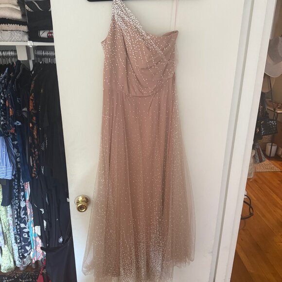 SAU LEE Blanche Dress - Nude/Mauve - Picture 9 of 9